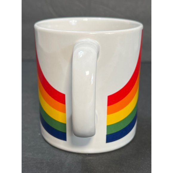 Rainbow Mug Coffee Tea Vintage FTD Pride LGBTQIA - Picture 4 of 7